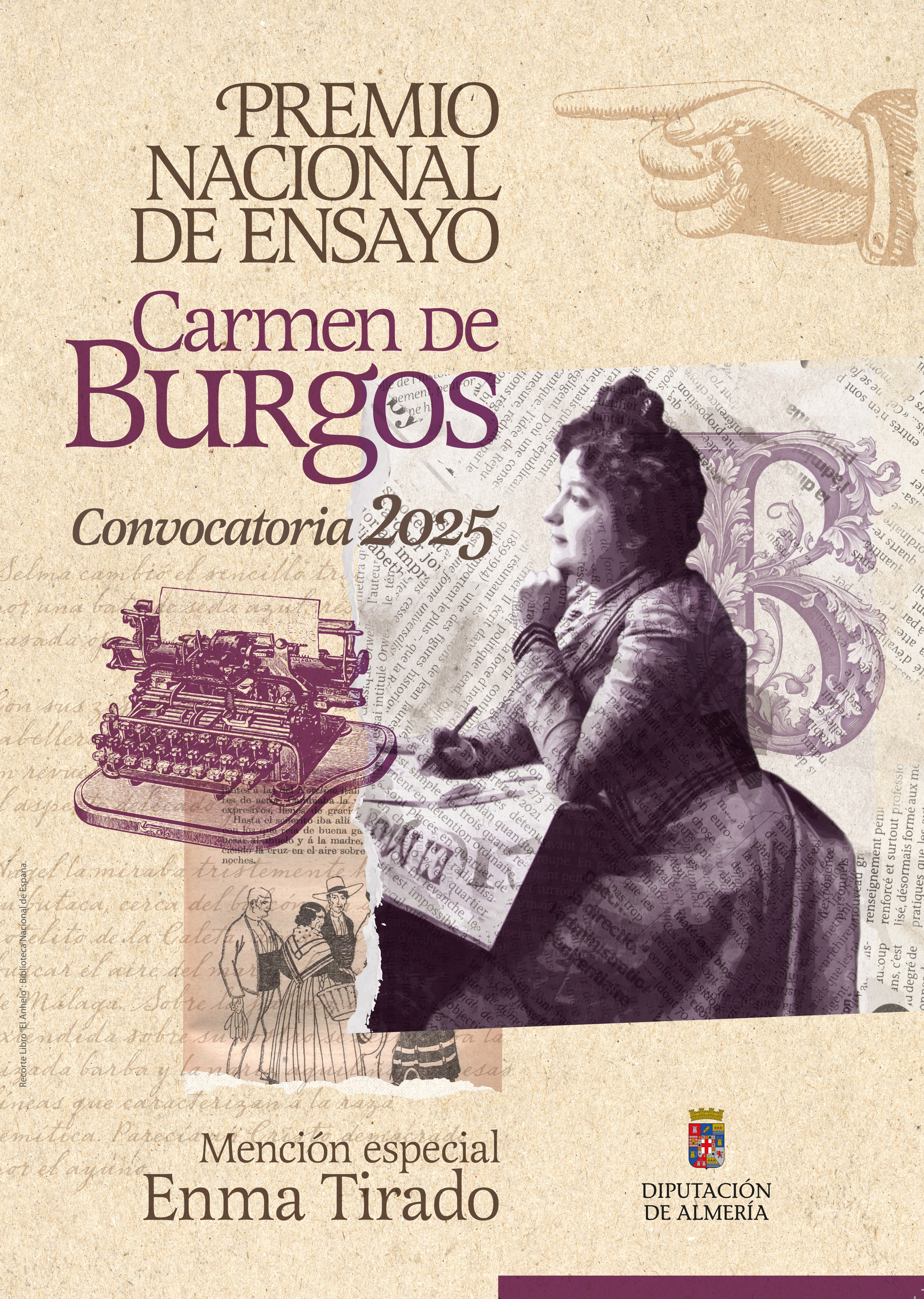 PREMIO NACIONAL DE ENSAYO Carmen de Burgos 2025